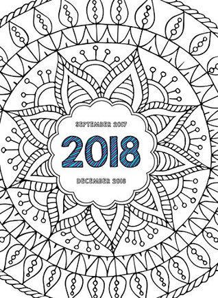 Download 2018 Color Me 16 Month Monthly Planner; Sept. 2017 - Dec. 2018 -  file in PDF