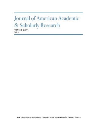Read Online Journal of American Academic and Scholarly Research - Liwei Dong | PDF