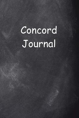 Read Online Concord Journal Chalkboard Design: (notebook, Diary, Blank Book) -  file in ePub