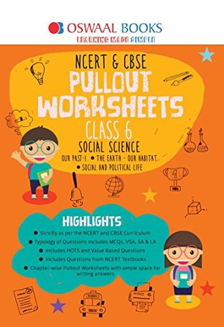Download Oswaal NCERT & CBSE Pullout Worksheet Class 6 Social Sci. (Mar 2019 Exam) - Panel of Experts | ePub