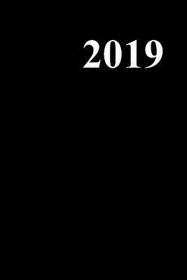 Download 2019 Weekly Planner Black Color Simple Plain Black 134 Pages: (notebook, Diary, Blank Book) -  file in PDF