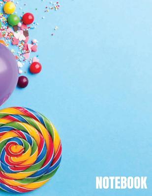 Full Download Notebook: Lovely Candy Cover (8.5 X 11) Inches 110 Pages, Blank Unlined Paper for Sketching, Drawing, Whiting, Journaling & Doodling - Char story | PDF