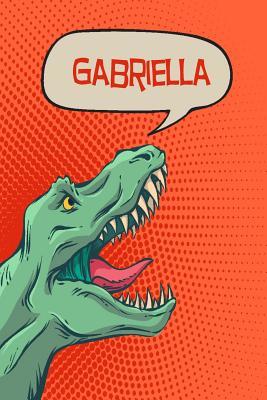 Download Gabriella: Personalized Dino Drawl and Write, Writing Practice Paper for Kids Notebook with Lined Sheets and Space to Doodle for K-5 Students 120 Pages 6x9 -  file in ePub