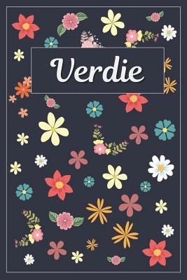 Read Verdie: Lined Writing Notebook with Personalized Name 120 Pages 6x9 Flowers -  file in ePub