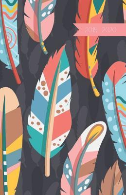 Read 2019 - 2020: 18 Month Agenda / Academic Planner from JULY 2019 through DECEMBER 2020 with yearly overviews, monthly & weekly layouts, schedule / Feathers Pattern Design (Monday start week) -  | ePub