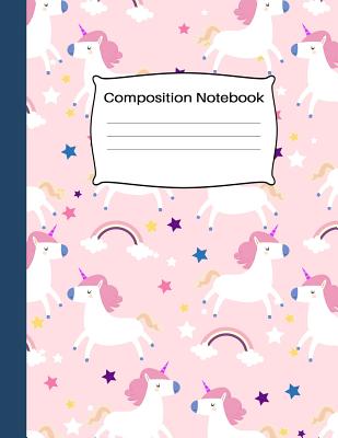 Read Composition Notebook: 8.5 x 11, 100 pages: Beautiful Pink Magic Unicorn Cover for Girls and Women: School Notebooks - Yellow Panda Press | ePub
