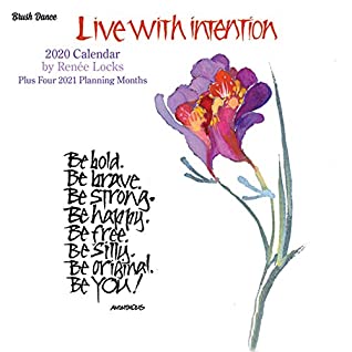 Download Live with Intention 2020 7 x 7 Inch Monthly Mini Wall Calendar by Brush Dance, Art Paintings Inspiration Motivation - Brush Dance | ePub