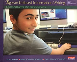 Download Research-Based Information Writing: Books, Websites, and Presentations (Unit #3) - Lucy Calkins file in PDF